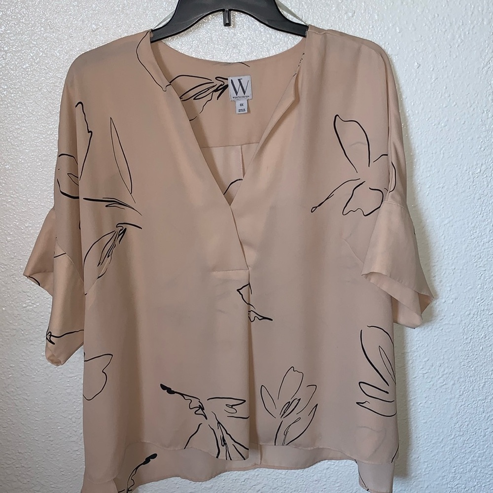 0X women’s top blouse Worthington